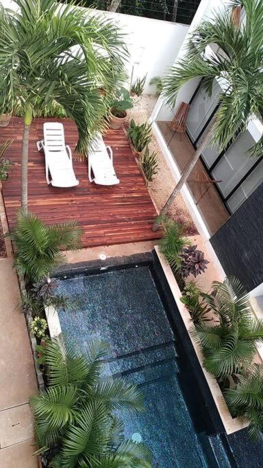 Ferienwohnung Amazing Jungle Retreat Lahkah Tulum Exterior foto